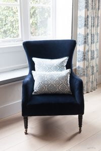 Alexandra Langdon chair and cushion detail